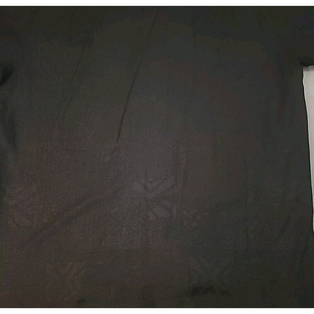Batik Bay Mens Shirt Black Xl Button Up 100% Silk Short Sleeve - Picture 12 of 12